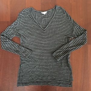 Madewell Long Sleeve V-neck Tee